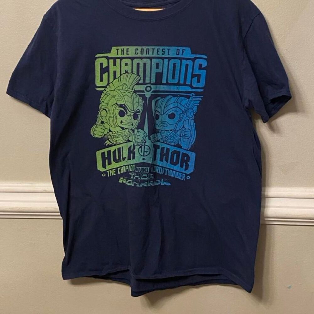 Funko Men's Navy and Blue T-shirt